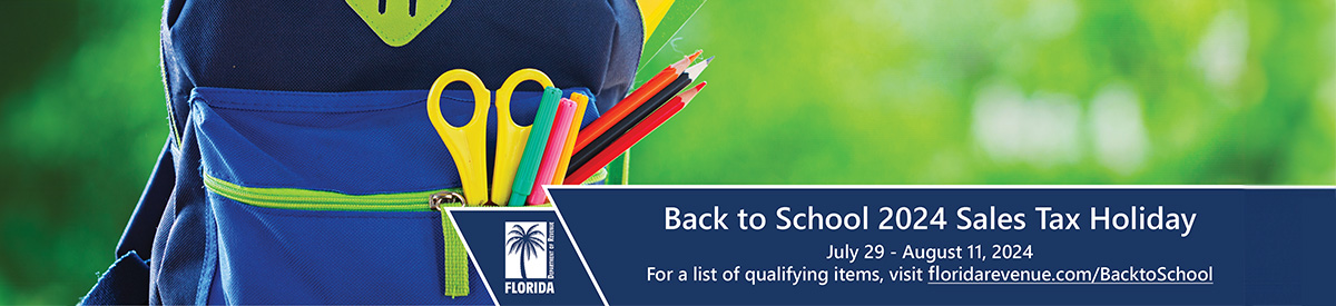 Back to School 2024 Sales Tax Holiday